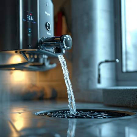 通水测试成功，壁挂炉换水箱完成
