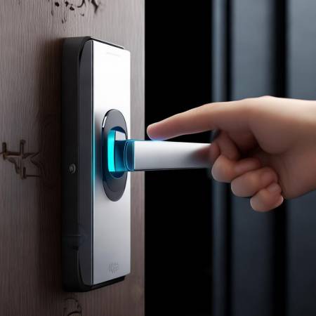 超人指纹锁8280锁芯:新一代智能安防首选锁具
