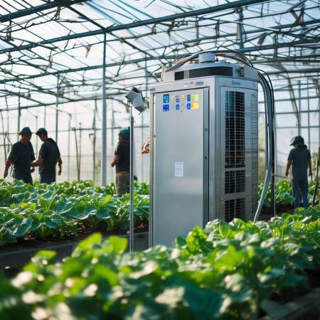 广州大棚空气能供暖解决方案,节能环保首选