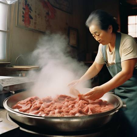 洗衣机焖猪肉:简单易学,美味可口的家常菜