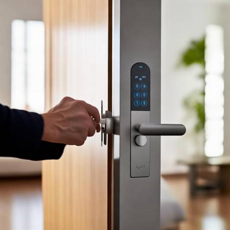 智能锁方便出门无忧