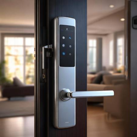 智能锁超C级锁芯：居家安全首选，守护家门每一刻