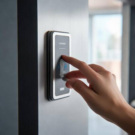 指纹锁更换密码后如何解锁？