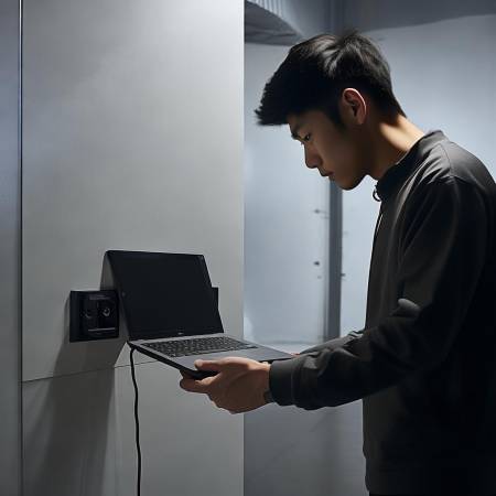 接通电源