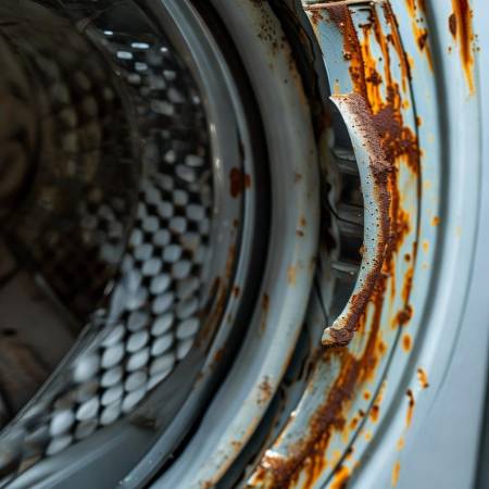 洗衣机内件易生锈老化