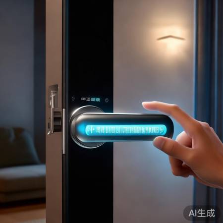 指纹解锁,怡晨指纹锁轻松录入,畅享便捷生活