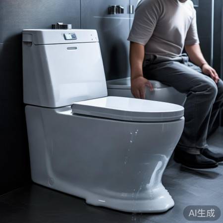 智能马桶自动冲洗,干净卫生