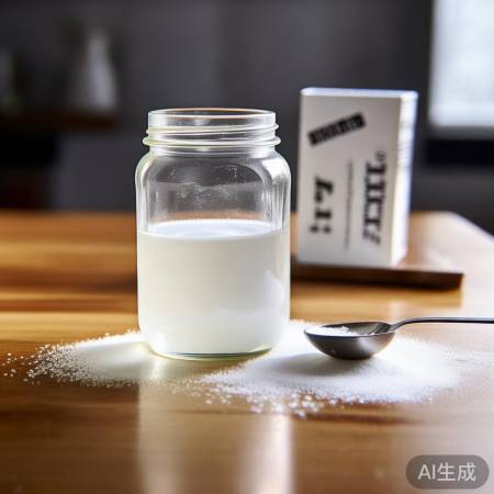 白醋苏打粉混合