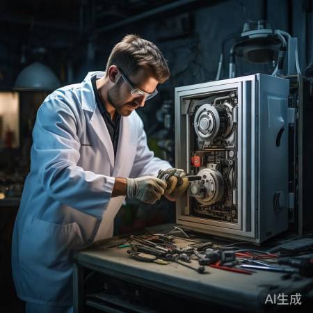 拆解保险柜需专业