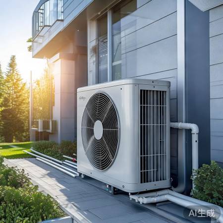 鱼缸空气能加热设备，冬季恒温必备神器