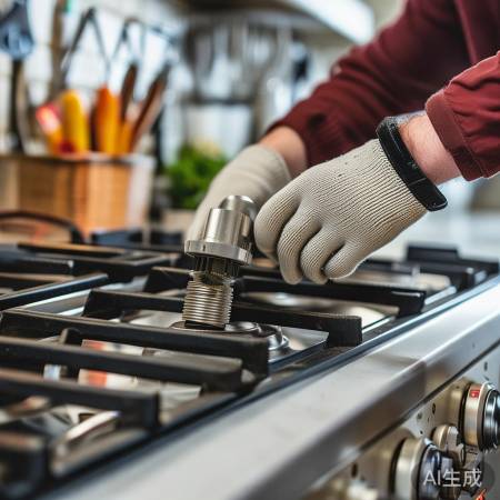 燃气灶管拆装易,安全第一先关阀