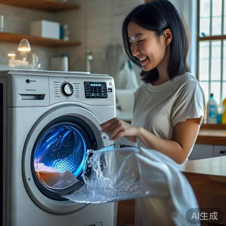 洗衣机水量视情况调整