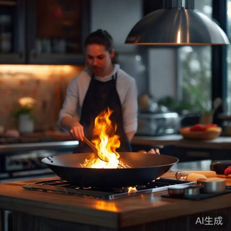 预热锅具,避免高温烦恼