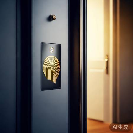 门把手/面板找指纹区域