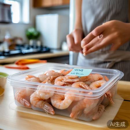 “虾冷冻保鲜小技巧”