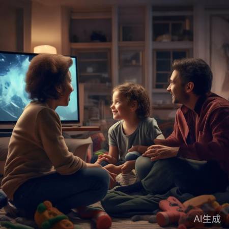 宝宝看电视玩耍，如何培养健康亲子互动？
