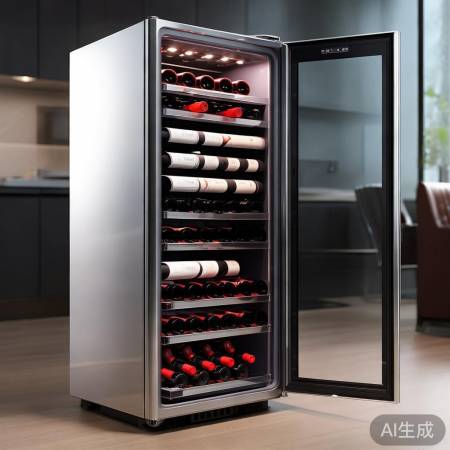 九江红酒柜,简约恒温