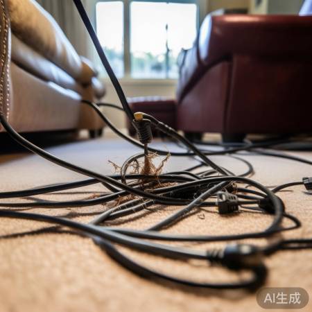 电源线过长易破损
