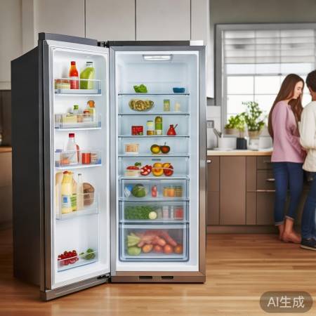 冰箱容量因需而定