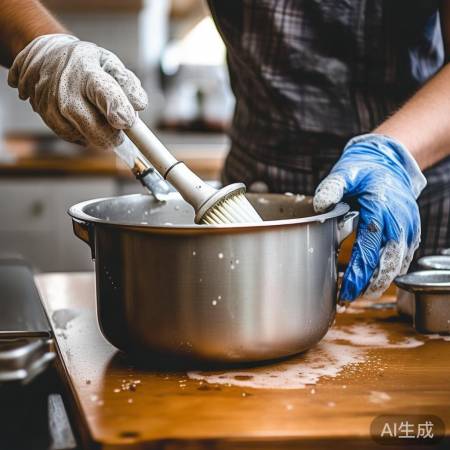 清洁工具准备中