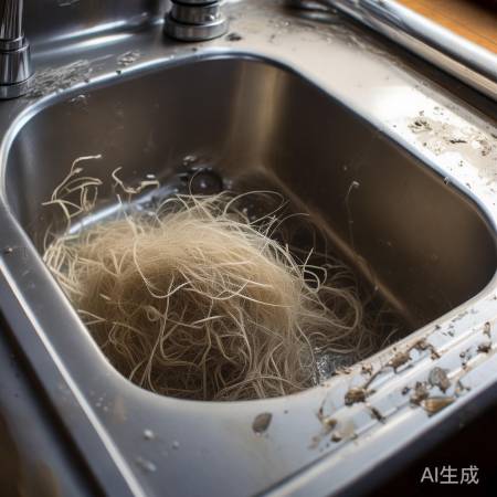 洗衣机毛发堵塞清除