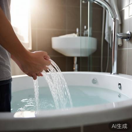洗澡前关阀门,水温适中更舒适。