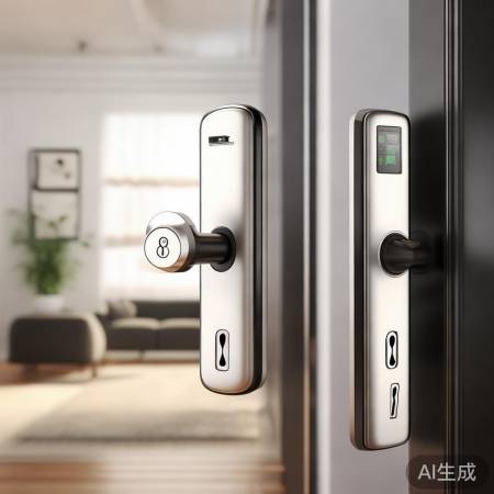 滑盖指纹锁密码修改教程