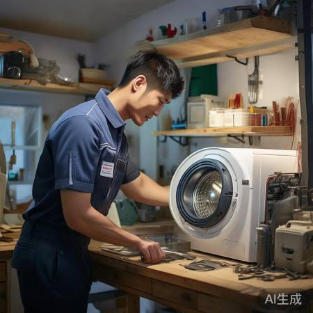 三洋洗衣机维修，上门快，服务好