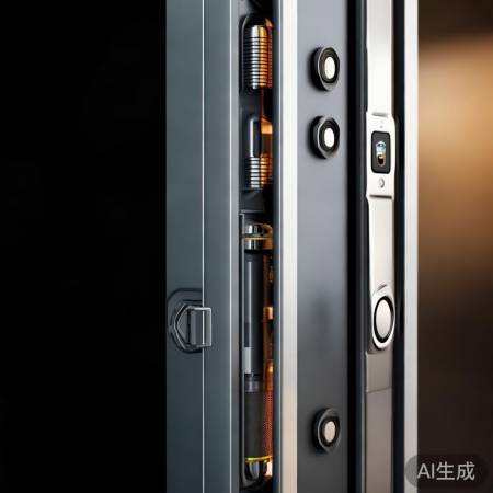 超B级锁芯,防盗性能高