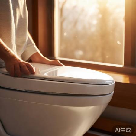 智能马桶坐垫，科技温馨体验