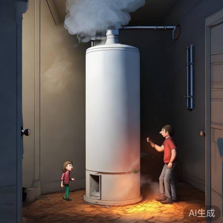 甪直排热水器通风隐患