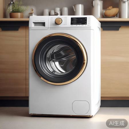 小鸭洗衣机,简约自然风格
