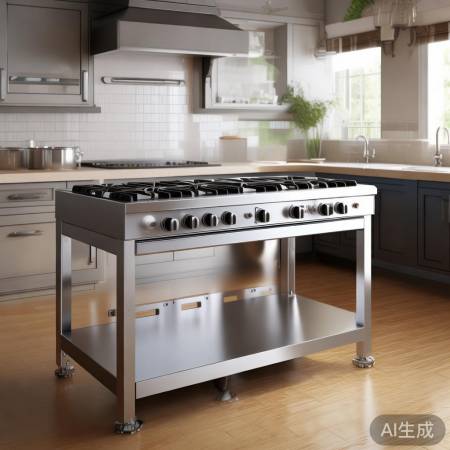 巨无霸燃气灶架，承重惊人