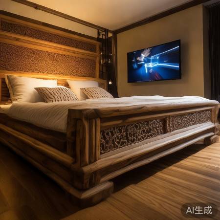 实木床与电视，谁更美？