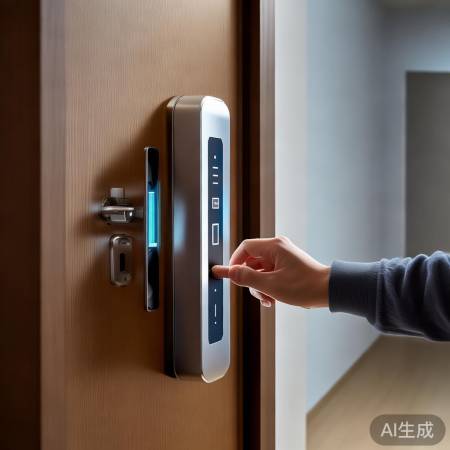 选好指纹锁，定期更换密码，加监