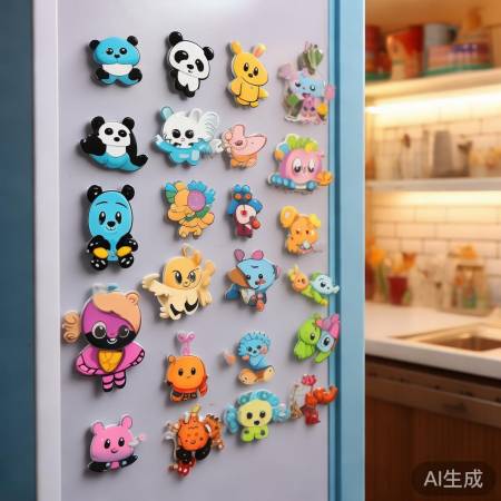“冰箱动物园,萌趣生活”