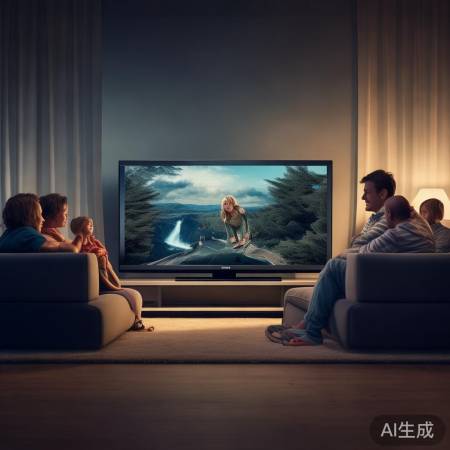 “日立电视，品质生活新选择”