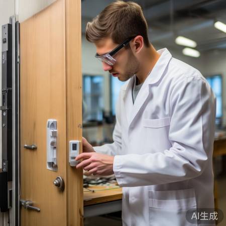 指纹锁安装流程展示