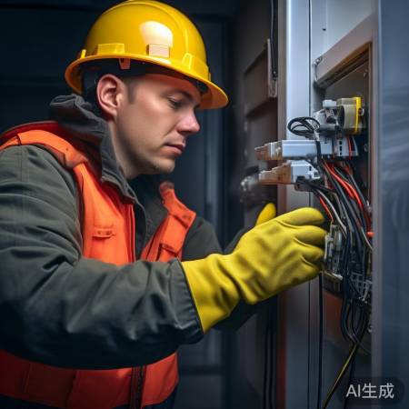 紧急断电,安全移触电者