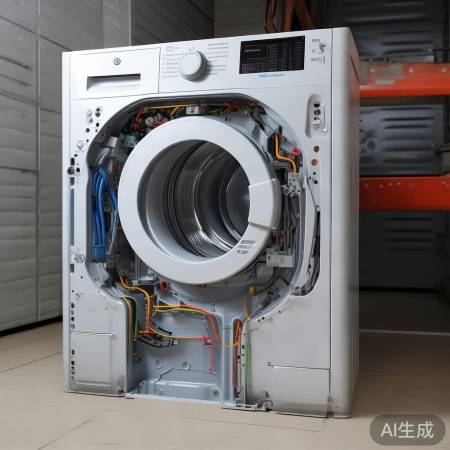 拆卸洗衣机盖板