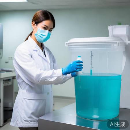 定期检查消毒液