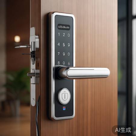 智能锁需电，备用电池保家安全