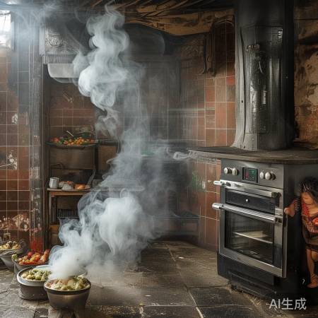 传统灶台变现代橱柜