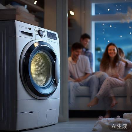 洗衣无噪音,睡个好觉