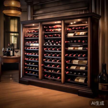 红酒柜摆放技巧