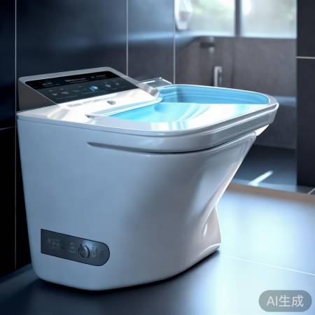 智能马桶盖：自动清洗按摩多功能