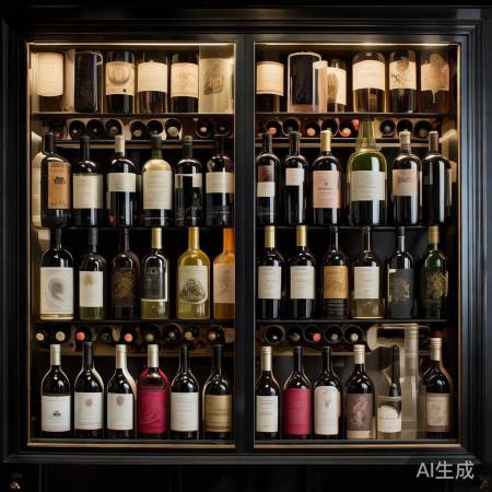 现代别墅红酒柜装饰效果图赏析