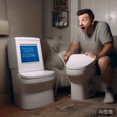 智能马桶会说话，维修师傅幽默风