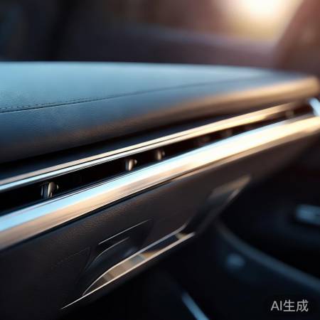 比亚迪汉空调出风口：美观科技感