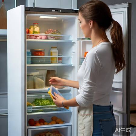 冰箱清洁，湿布擦拭